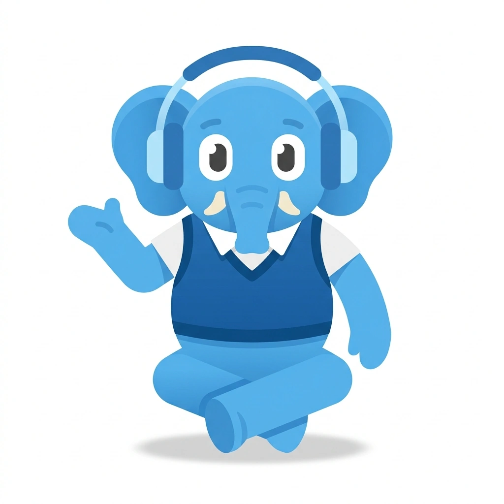 Echo the Elephant, the guide who teaches the Science of Audible Affirmations course