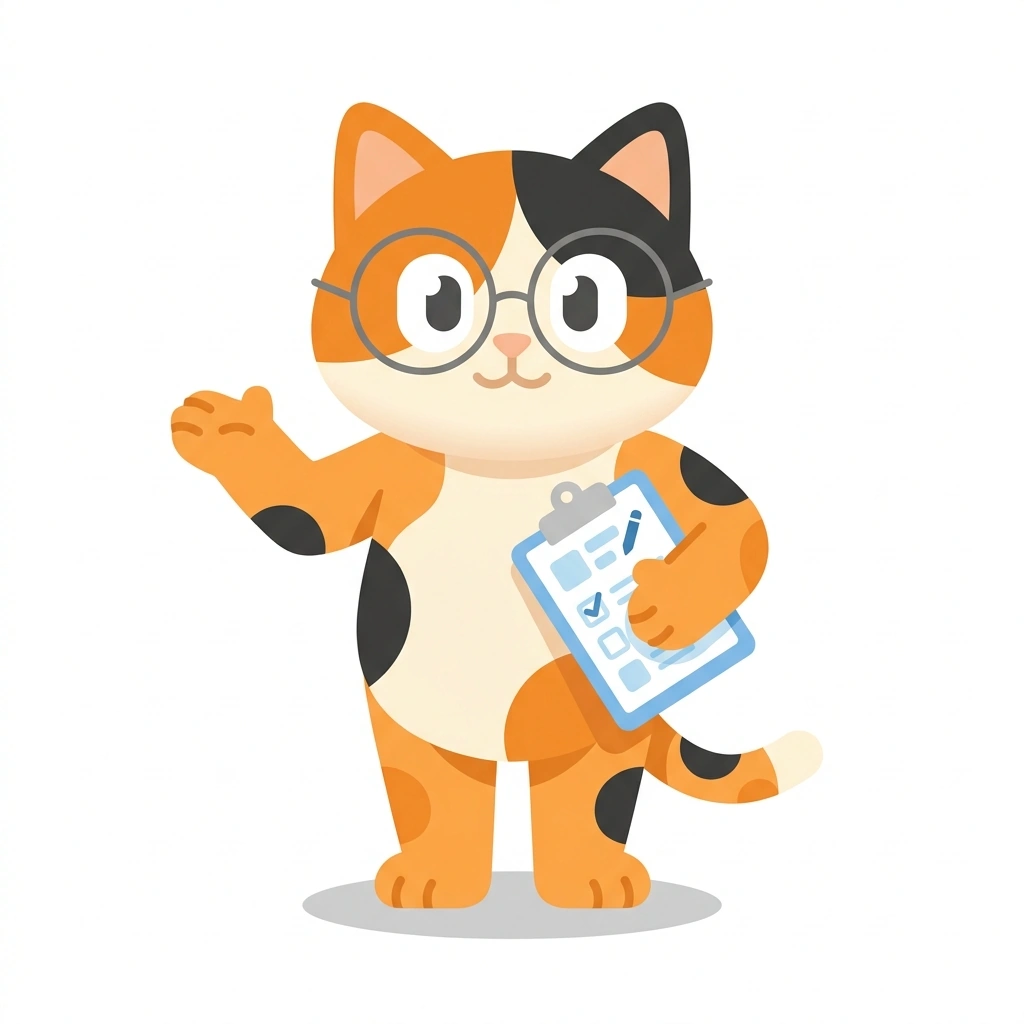 Cal the Cat, the guide who teaches the Clinical Psychology: Case Formulation course