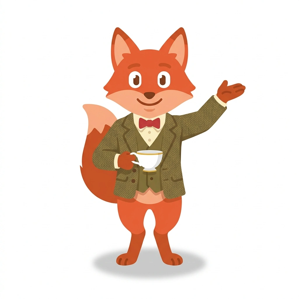 Felix der Fuchs, the guide who teaches the Denken wie Patrick Jane course
