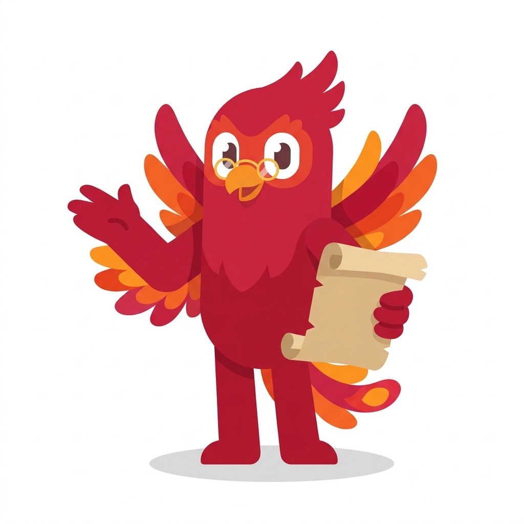 Philo the Phoenix, the guide who teaches the The Great Conversation: A Map of Western Philosophy course