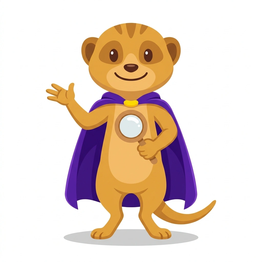 Machiavelli the Meerkat, the guide who teaches the Robert Greene: Strategic Human Nature course