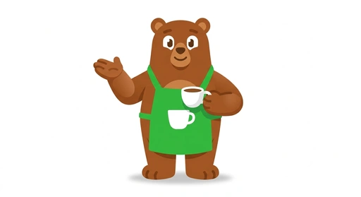 Barney the Barista Bear