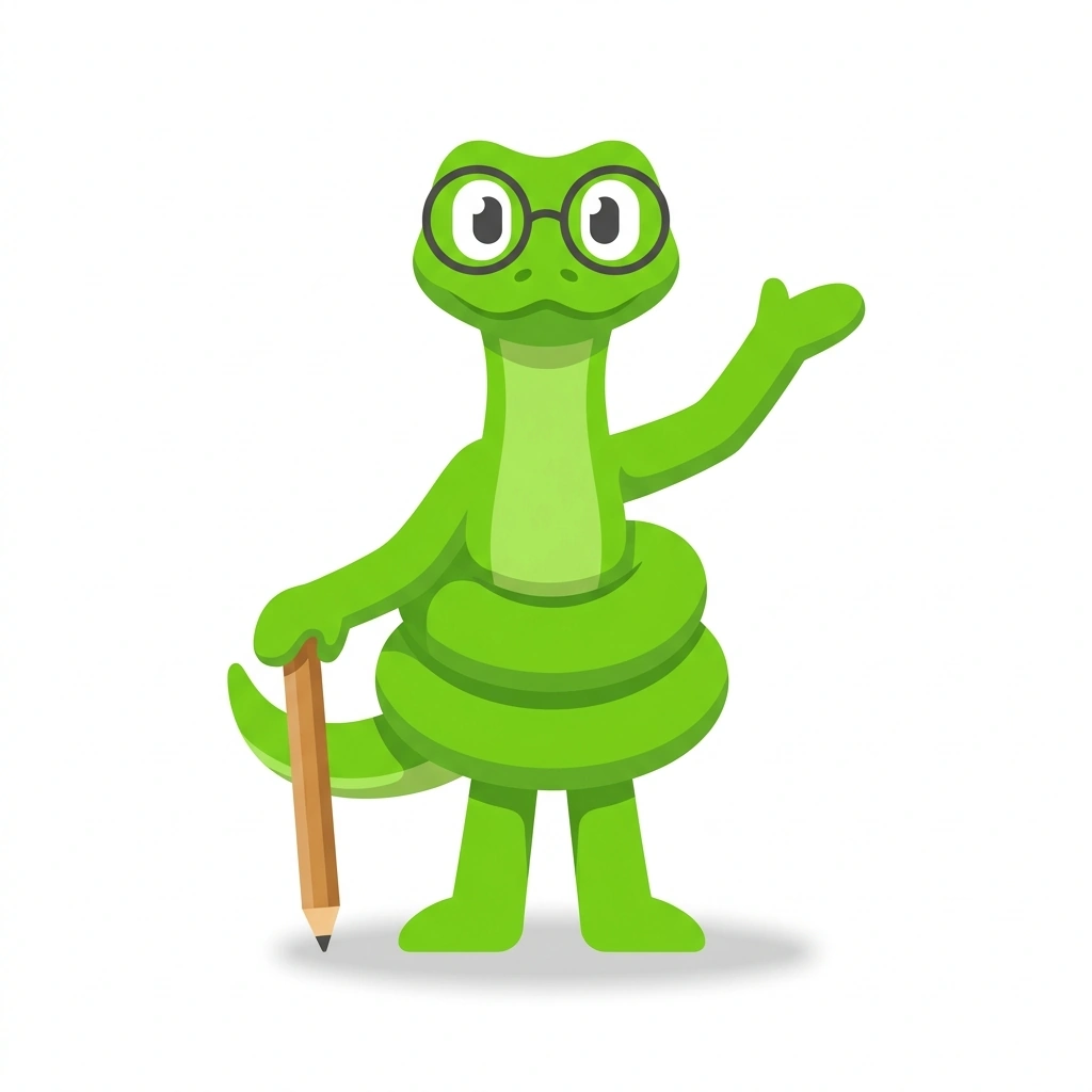 Pip the Python, the guide who teaches the Writing Idiomatic Python course