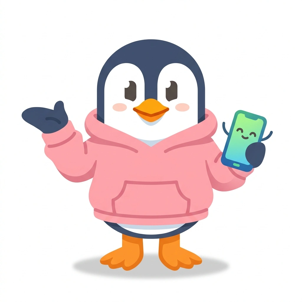 Pippa the Penguin, the guide who teaches the Psicología Social: El Poder del Entorno course