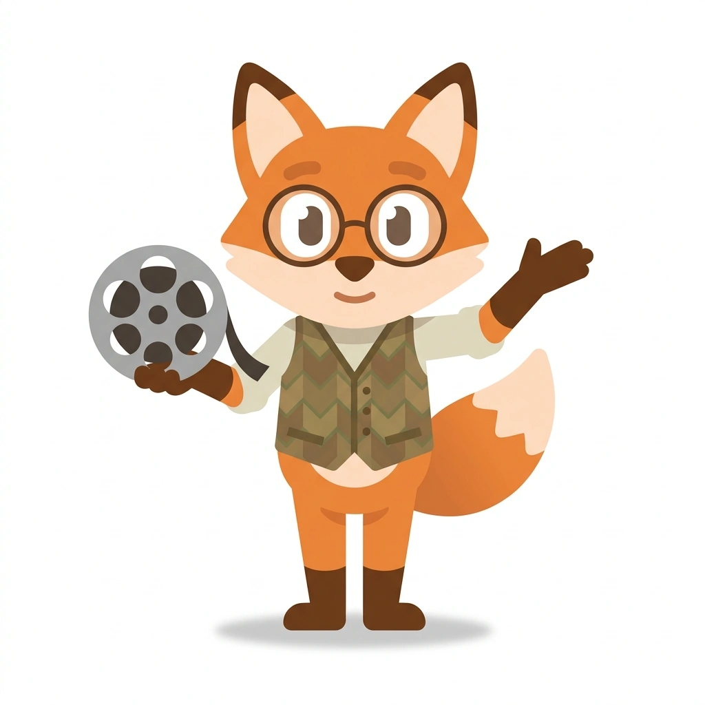 Fritz the Fox, the guide who teaches the Film Theory: How Movies Mean course