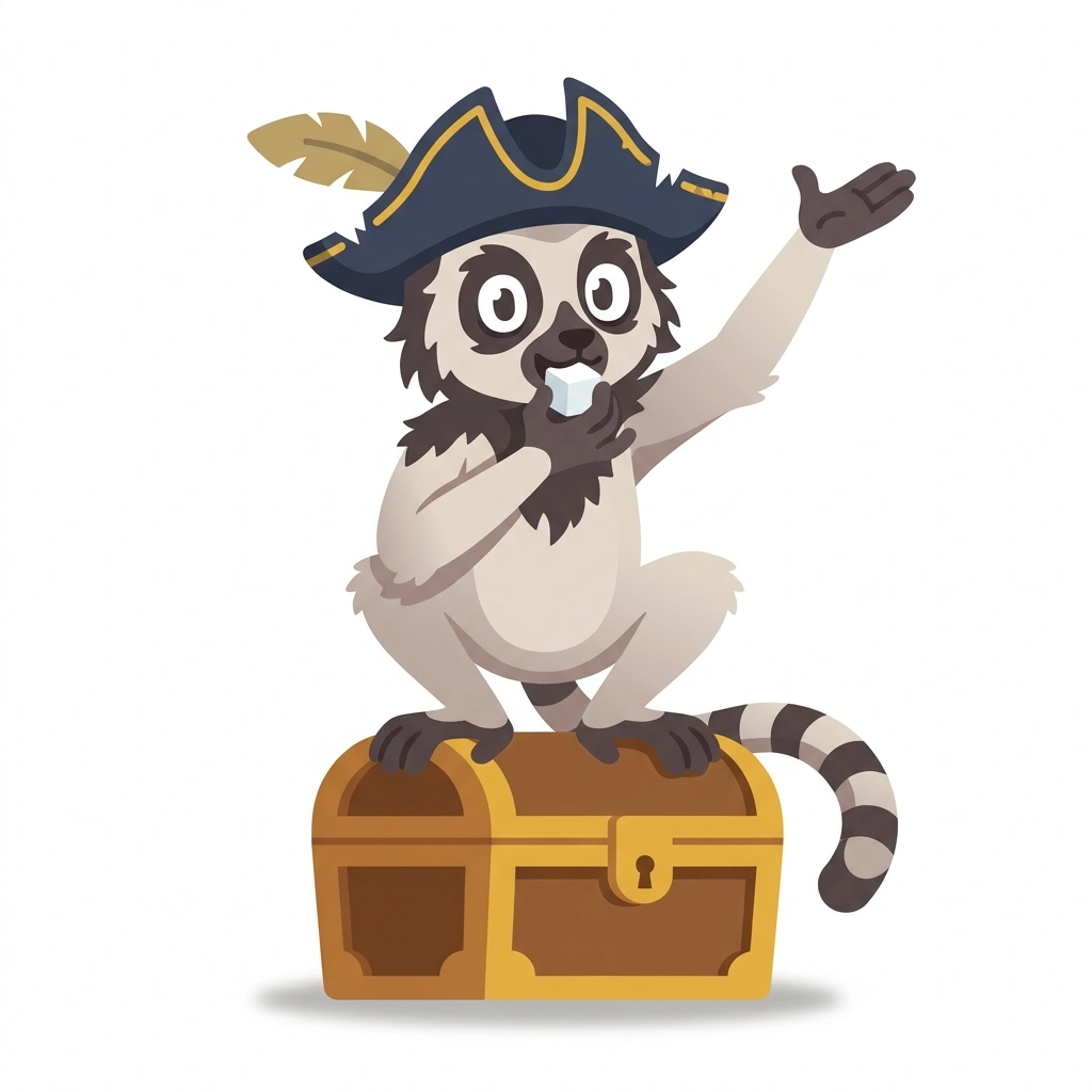 Lawliet the Lemur, the guide who teaches the Investigative Mind of L course