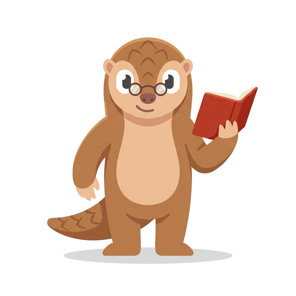 Perry the Pangolin, the guide who teaches the Marxism, Leninism, and Revolution course