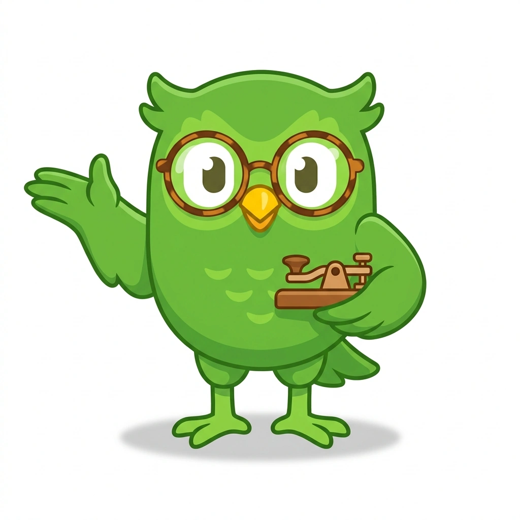 Ollie the Owl, the guide who teaches the The Story and Meaning of OK course