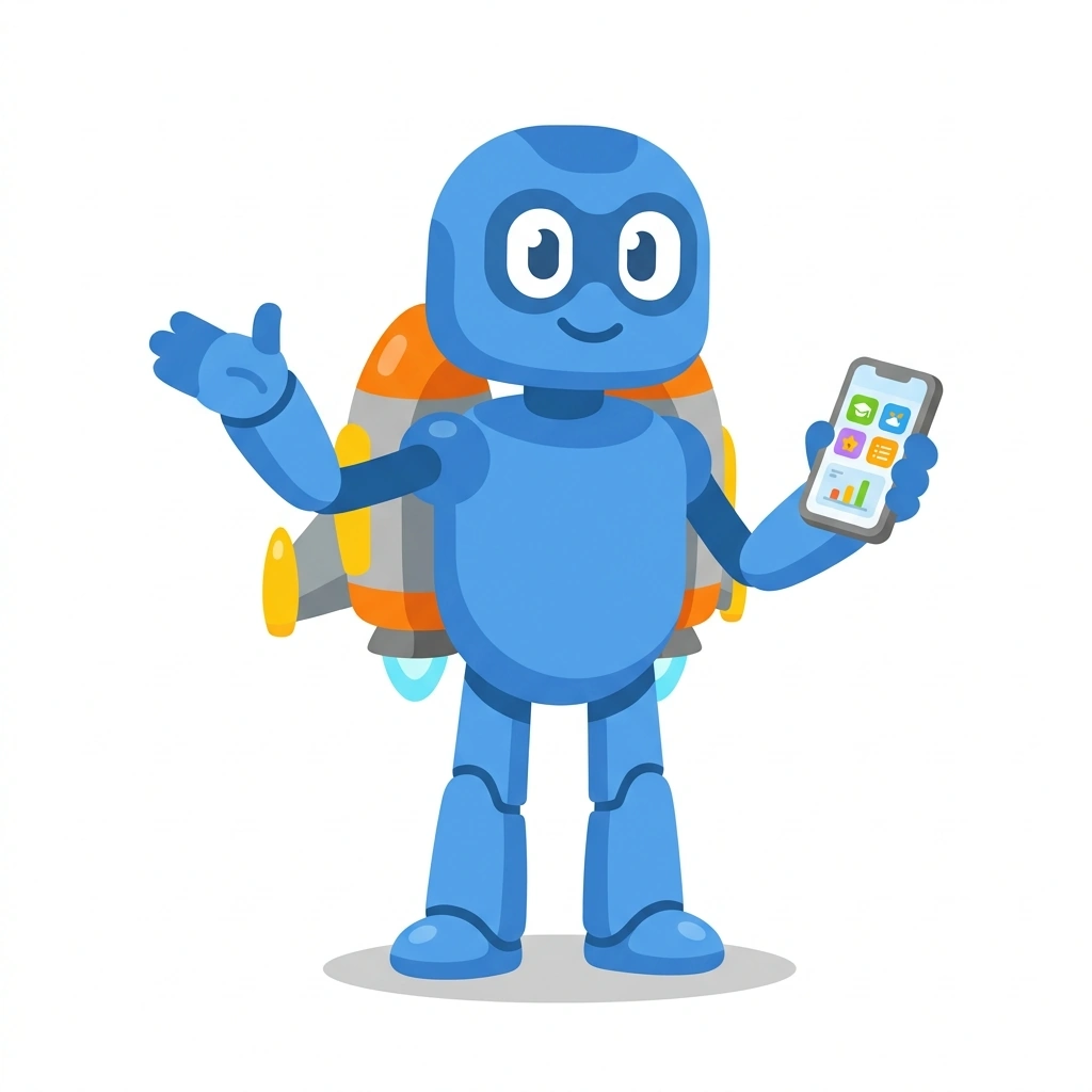 Jetty the Jumper, the guide who teaches the Jetpack Compose: Beyond the Basics course