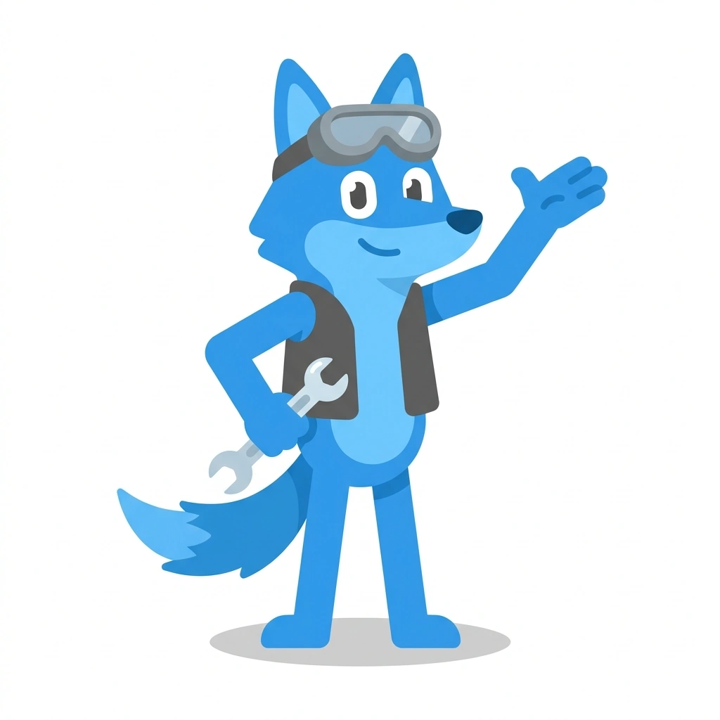 Cosmo the Coyote, the guide who teaches the C++ from the Ground Up course