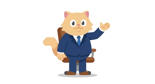 Cyrus the CEO Cat