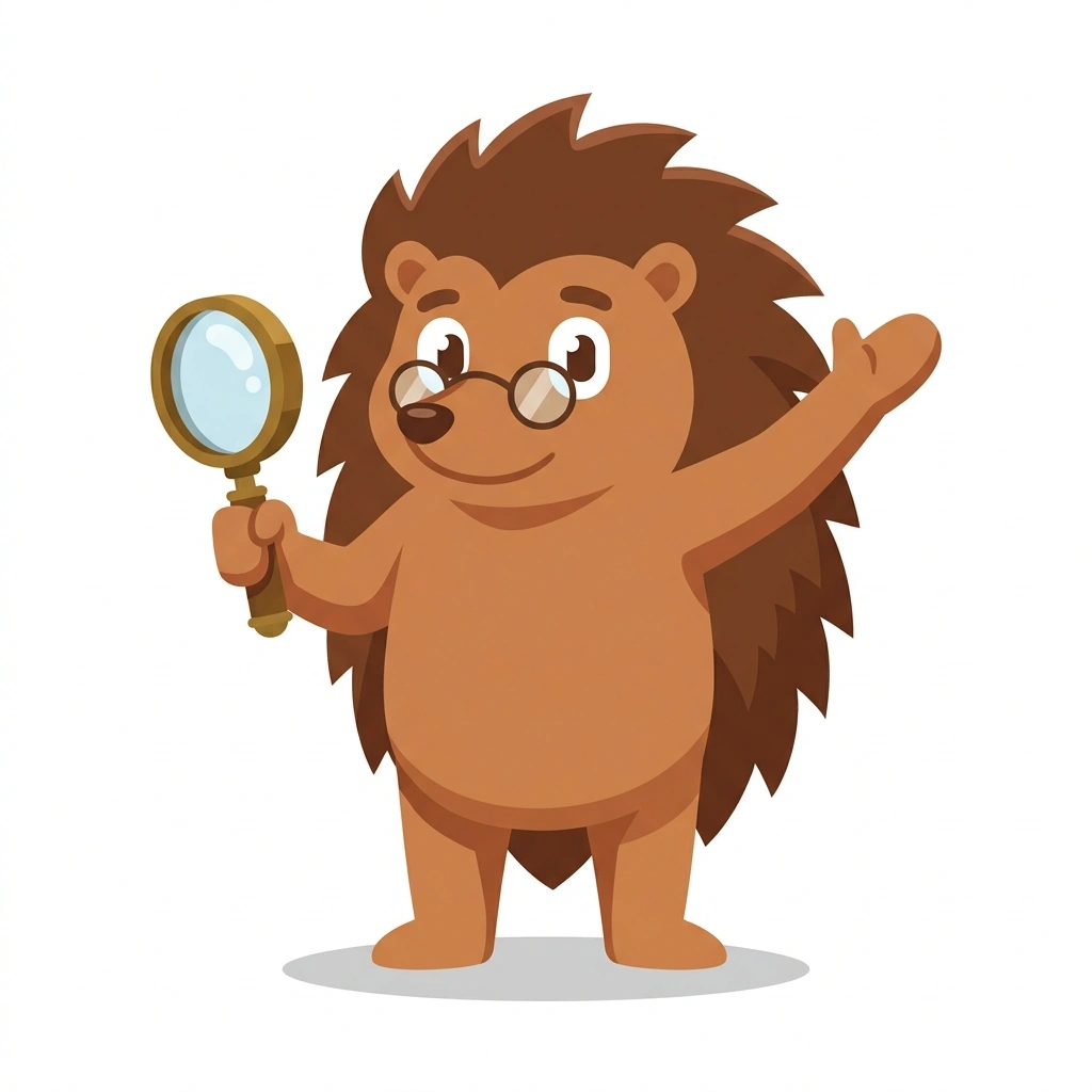 Homer the Hedgehog, the guide who teaches the Thinking Like a Historian course