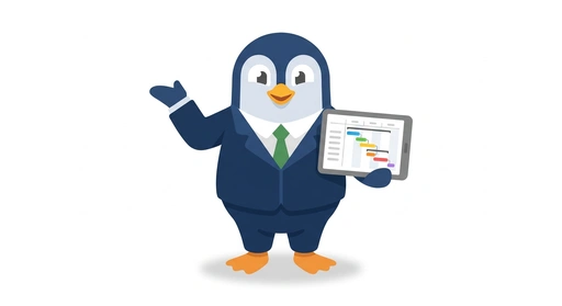 Penny the PMP Penguin