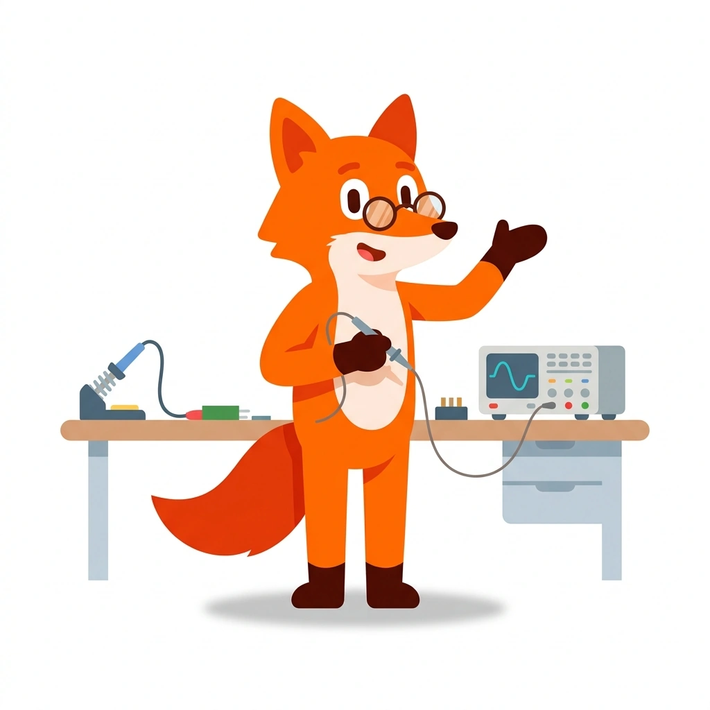 Felix the Fox, the guide who teaches the Fourier Series and Transforms course