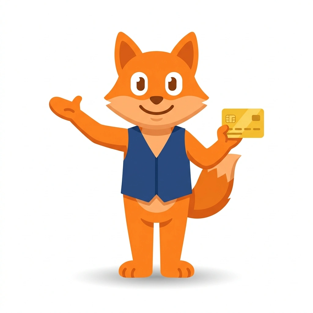 Finley the Fox, the guide who teaches the Modern Payment Systems and Protocols course