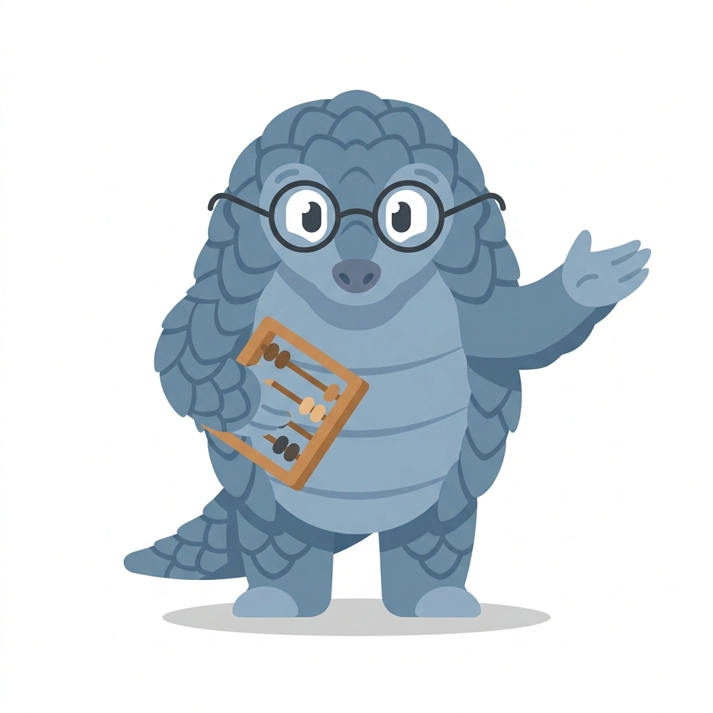 Pascal the Pangolin, the guide who teaches the Probabilistic Machine Learning course