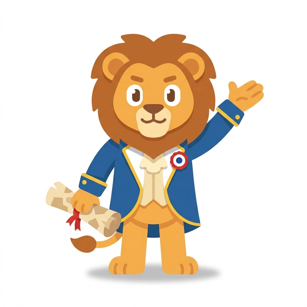 Léon le Lionceau, the guide who teaches the Lyon 1793 : La Révolte Brisée course