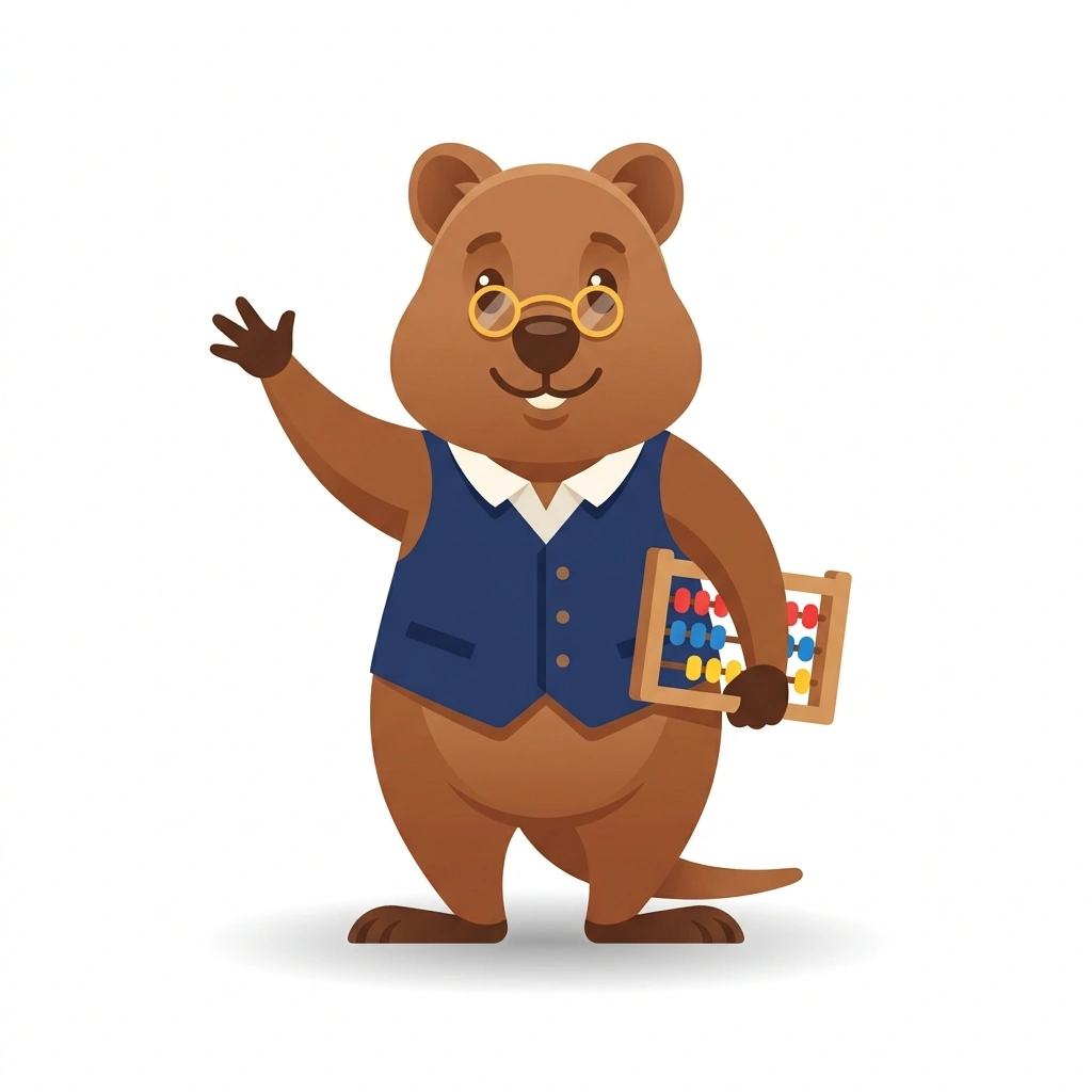 Quentin the Quokka, the guide who teaches the Quantitative Wealth Management course