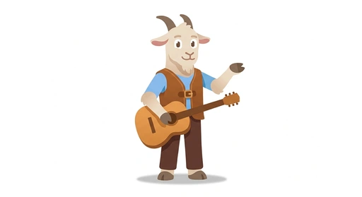 Gus the Guitar Goat