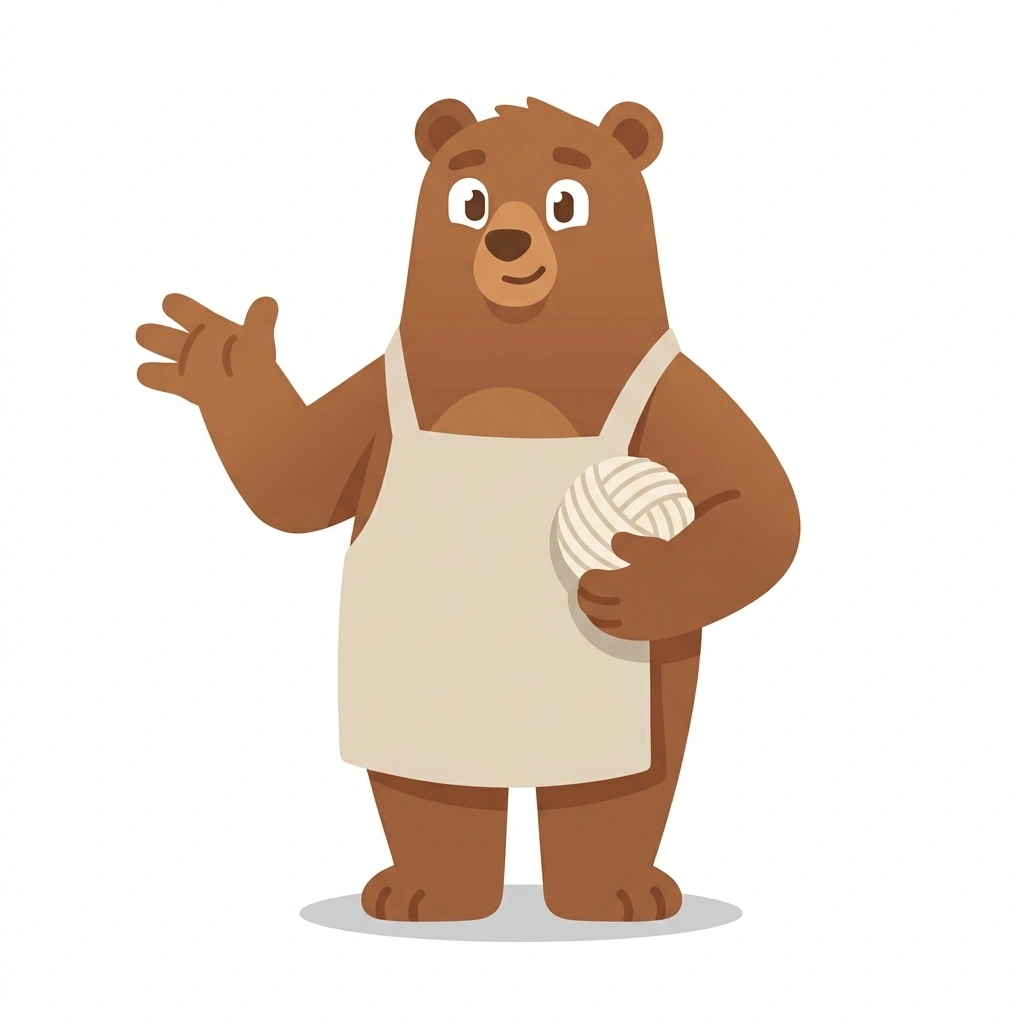 Мира Медведица, the guide who teaches the Макраме: узлы и первое панно course