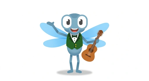 Gus the Gauze-Winged Guitarist