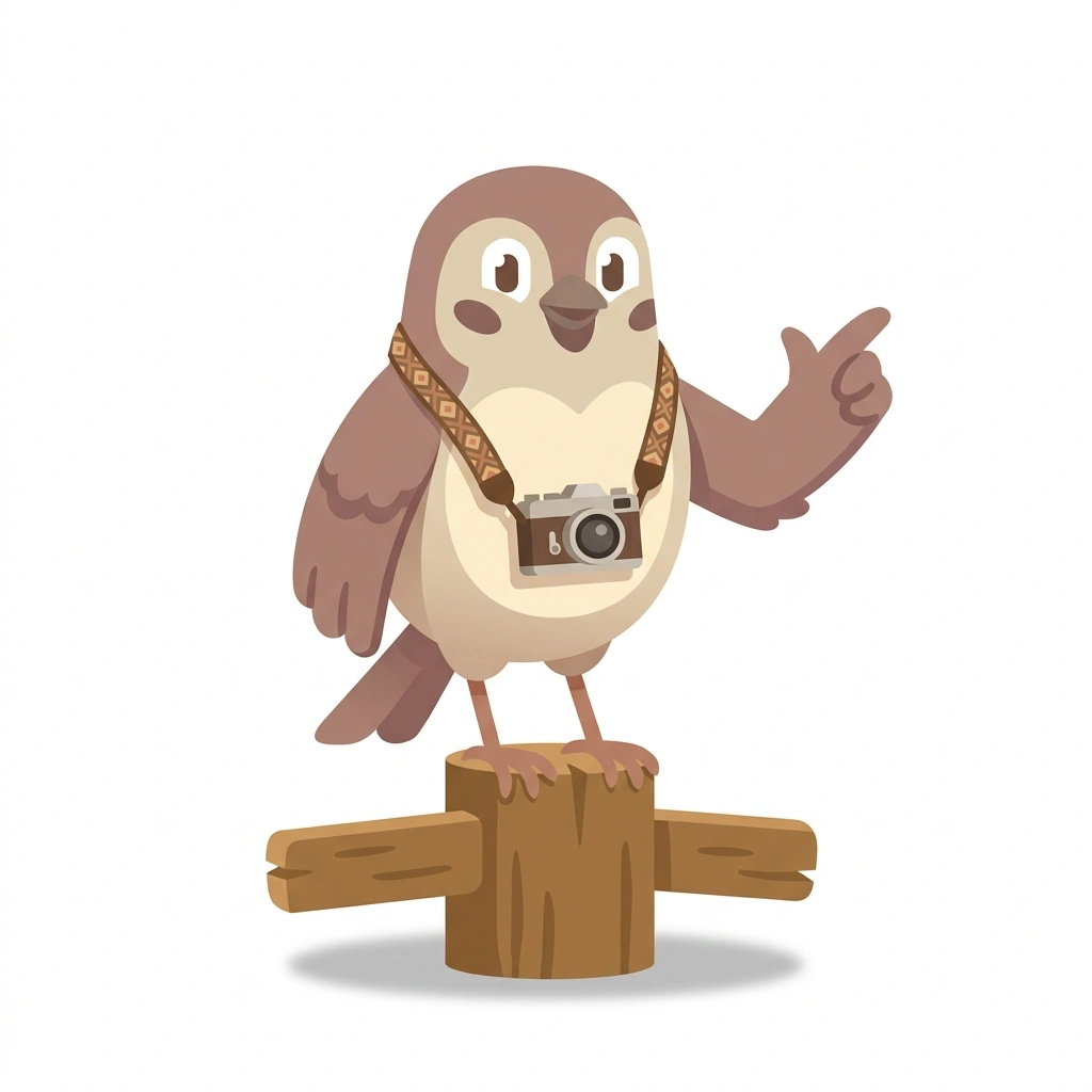 Sunny the Sparrow, the guide who teaches the Sunset and Golden Light Photography course