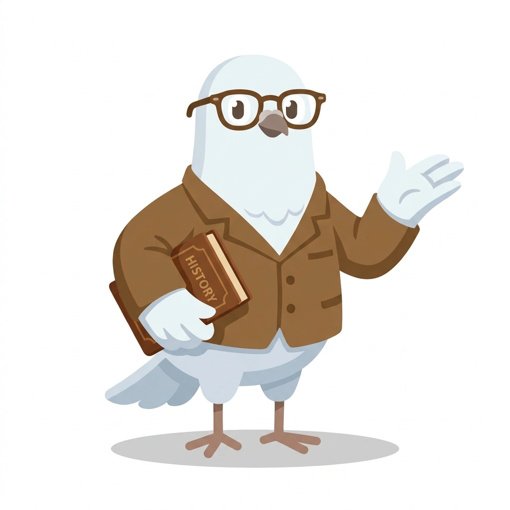 Professor Peace Pigeon, the guide who teaches the 1960s: How Consensus Fractured course