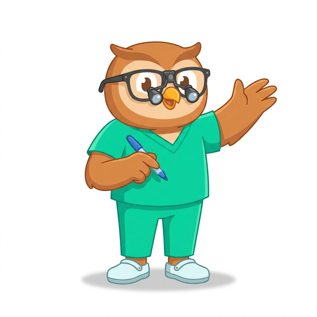 Suture Sam, the guide who teaches the Surgical Anatomy and Tissue Reconstruction course