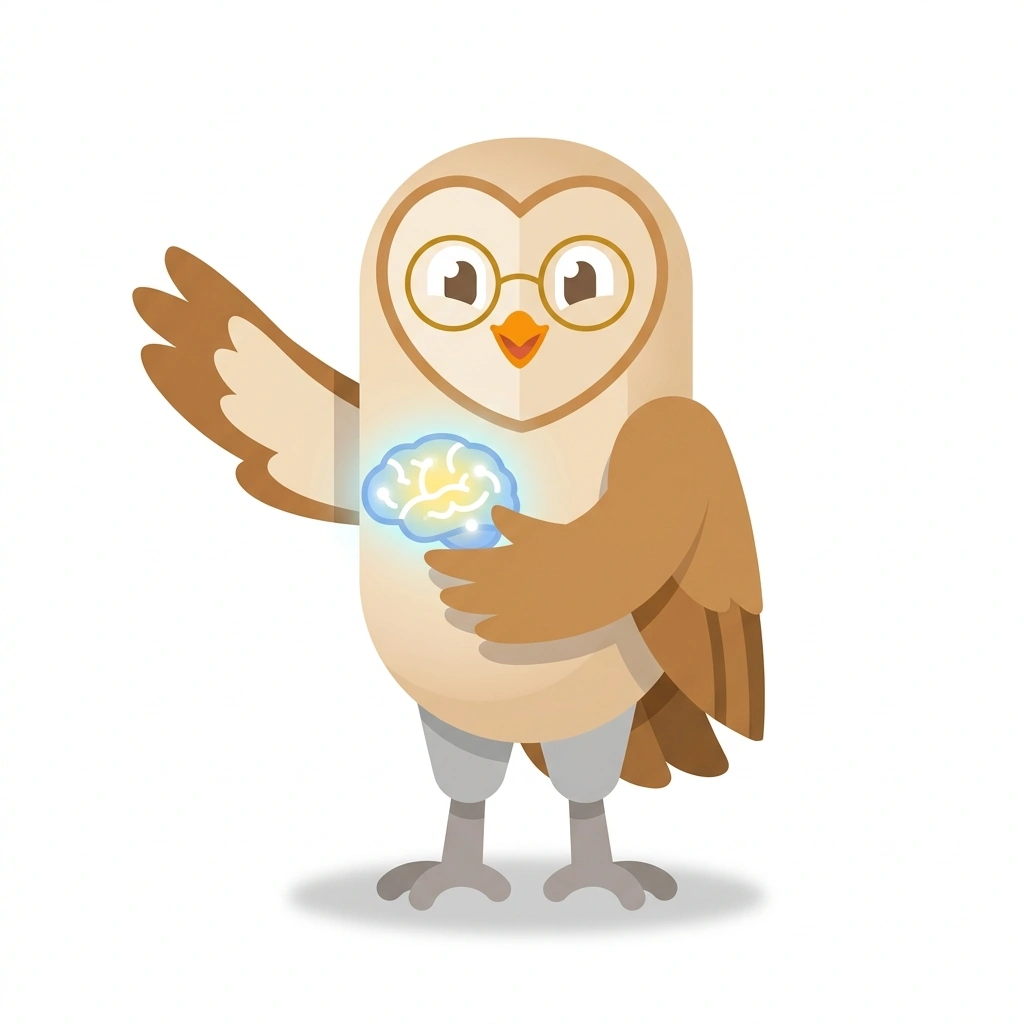 Barnaba il Barbagianni, the guide who teaches the Basi Neurobiologiche della Mente course