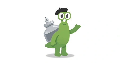 Poe the Pen-Snail