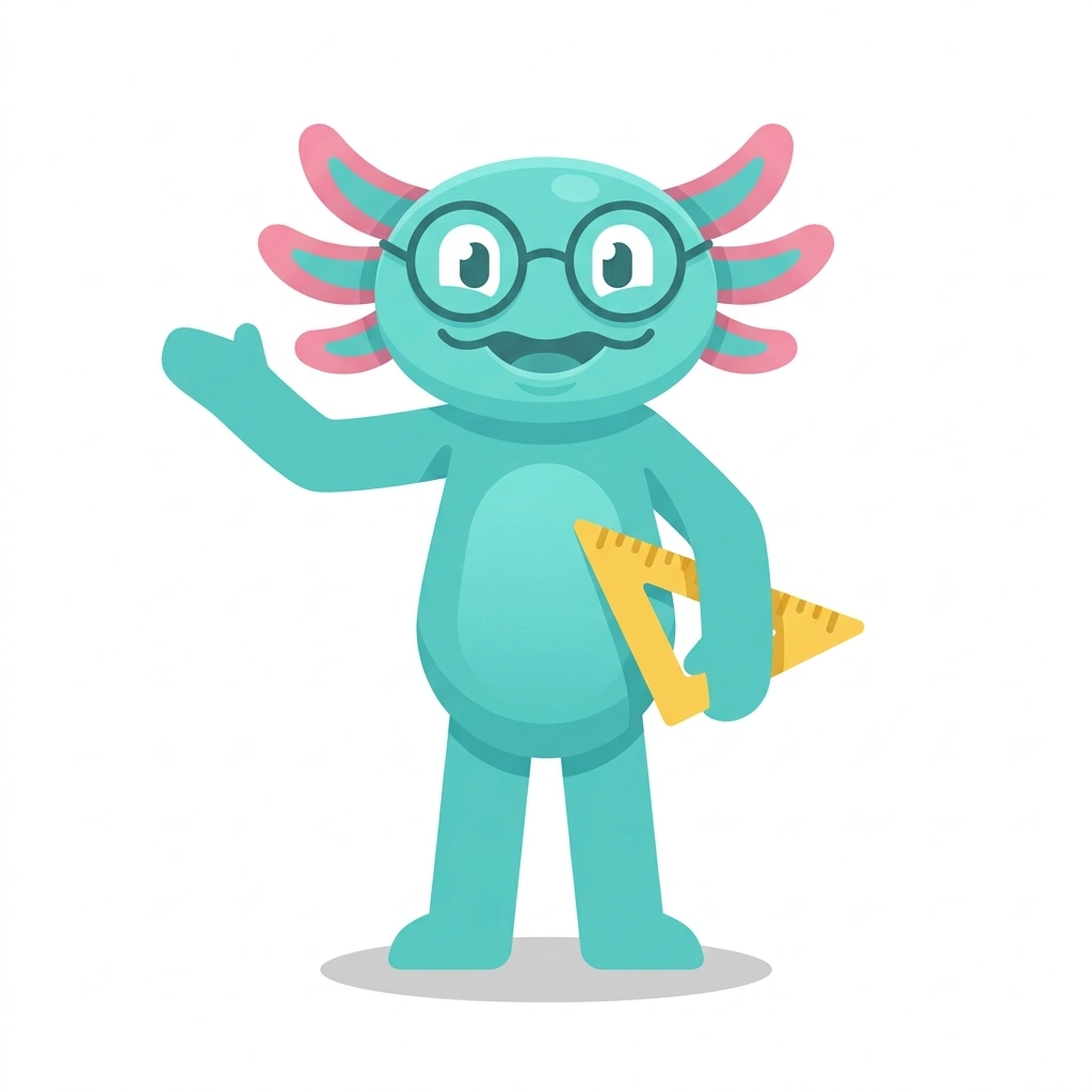 Atlas the Axolotl, the guide who teaches the Reading Architectural Tectonics course