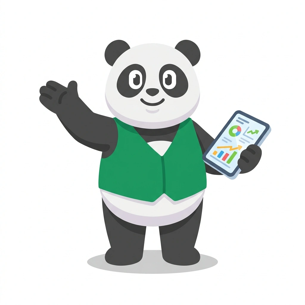 Paco el Panda, the guide who teaches the Python y Automatización para Negocios course