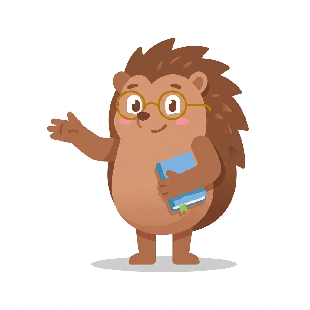 Harper the Hedgehog, the guide who teaches the Psychological Traps in Relationships course