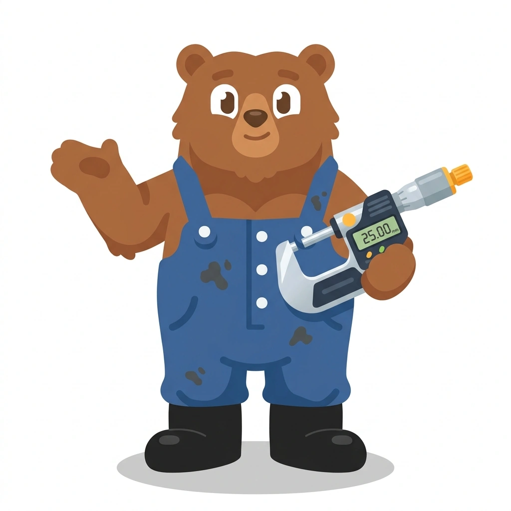 Boris the Bear, the guide who teaches the High-Performance LS Engine Blueprinting course