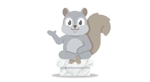 Sully the Stone-Faced Squirrel