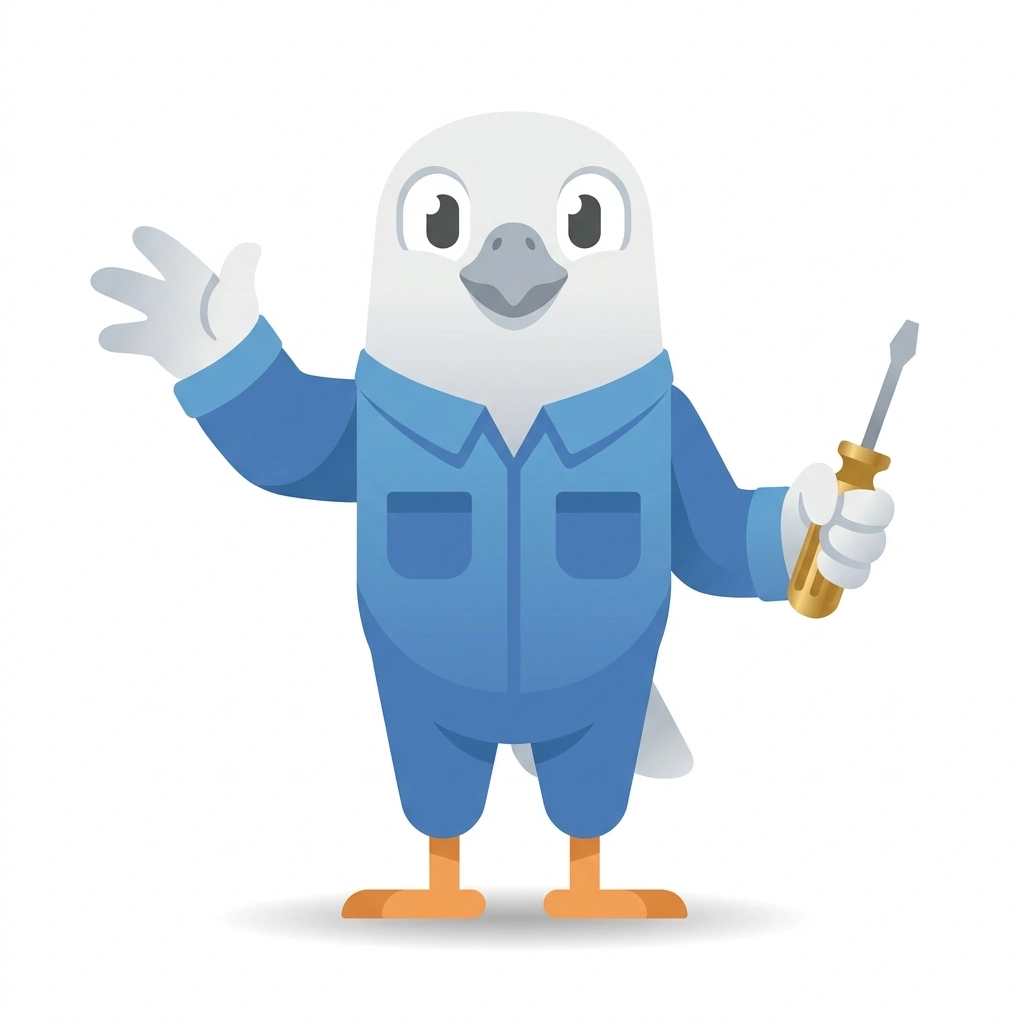 Gyro the Gyrfalcon, the guide who teaches the Aircraft Instrument Systems course