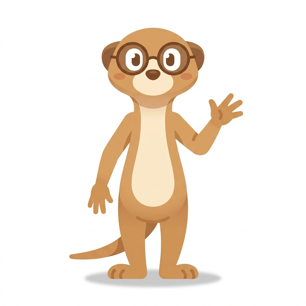 Milo the Meerkat, the guide who teaches the Why We Do What We Do course