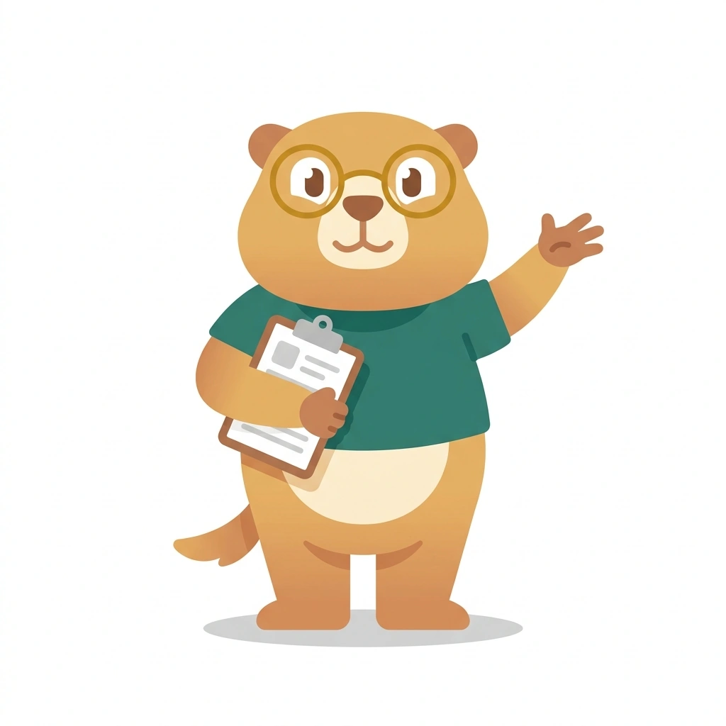 Marrow the Marmot, the guide who teaches the Functional Human Anatomy course