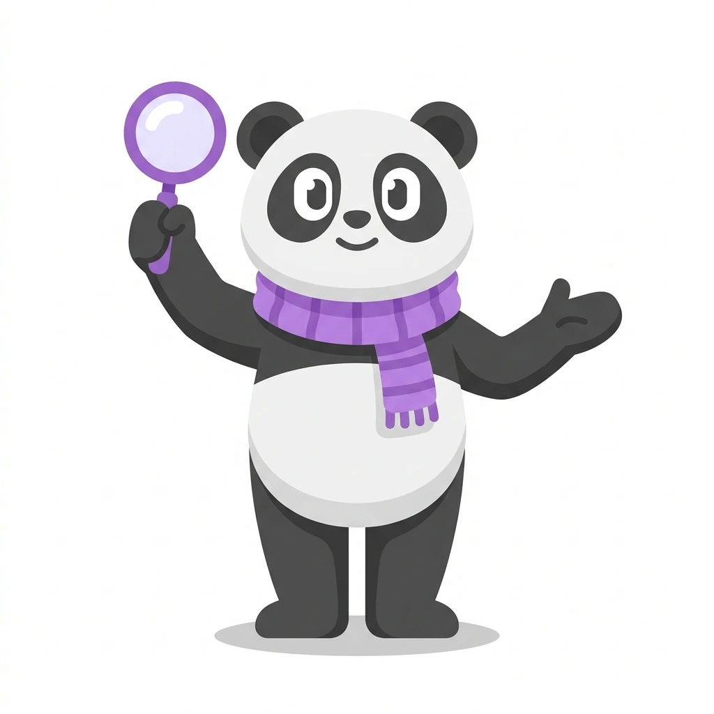 Psy-Psy the Panda, the guide who teaches the How Your Mind Works course