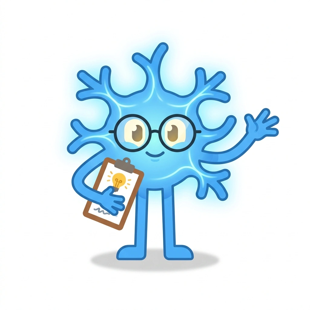 Niko the Neuron, the guide who teaches the Neuroscience of Chronic Pain course