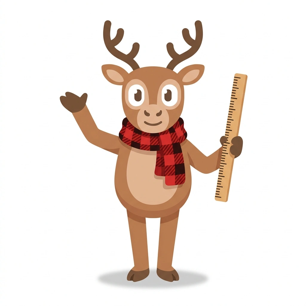 Cal the Caribou, the guide who teaches the Canadian High School Math Assessments course