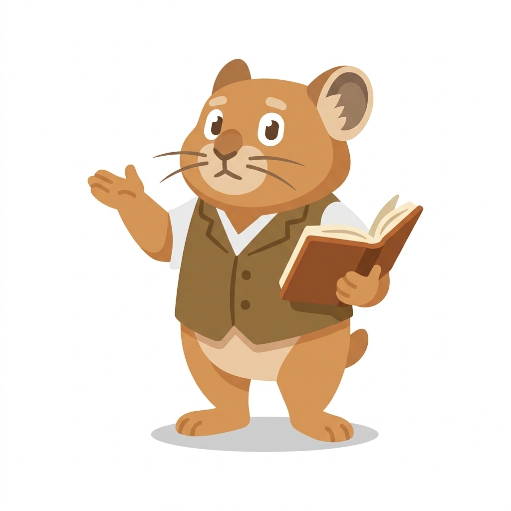 Percy the Pika, the guide who teaches the The Architecture of Mind and Behavior course