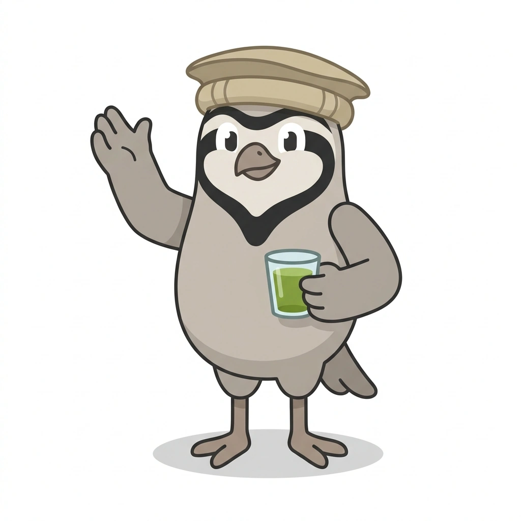 Pasha the Partridge, the guide who teaches the Everyday Pashto course