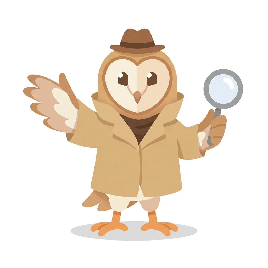 Barnaby the Barn Owl, the guide who teaches the The Science of Reading People course