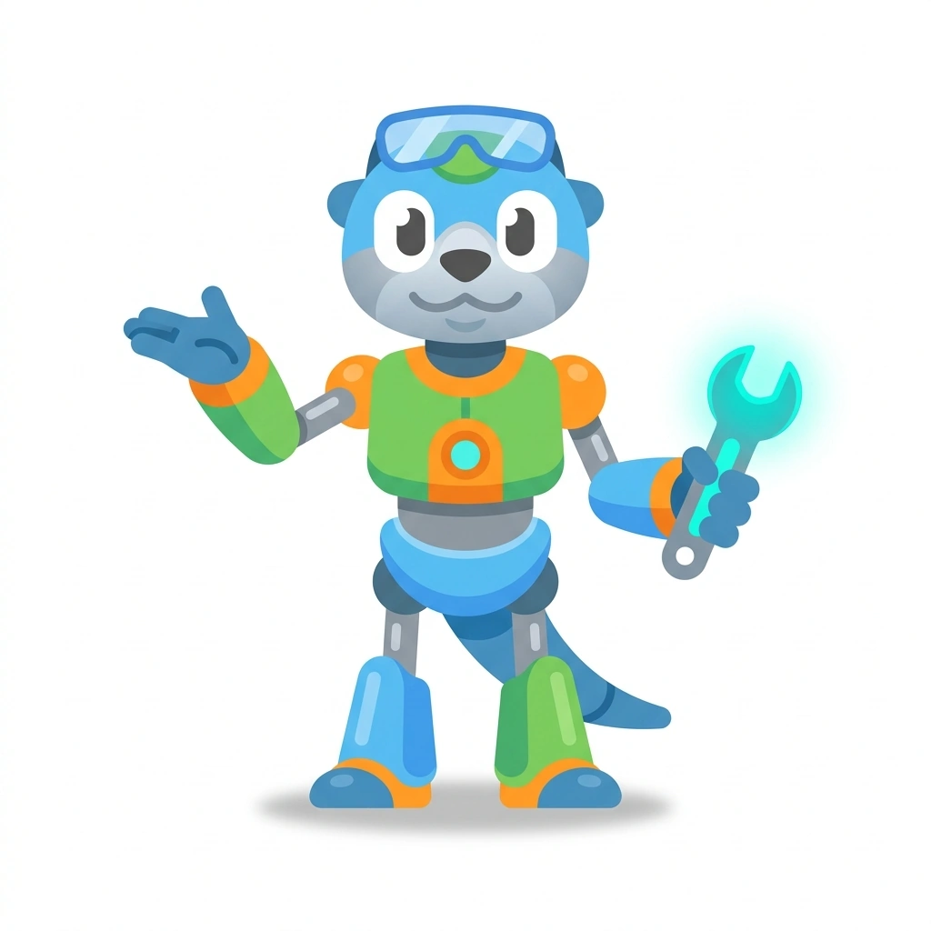 Otto the Automator, the guide who teaches the AI, Power BI, and Power Automate course