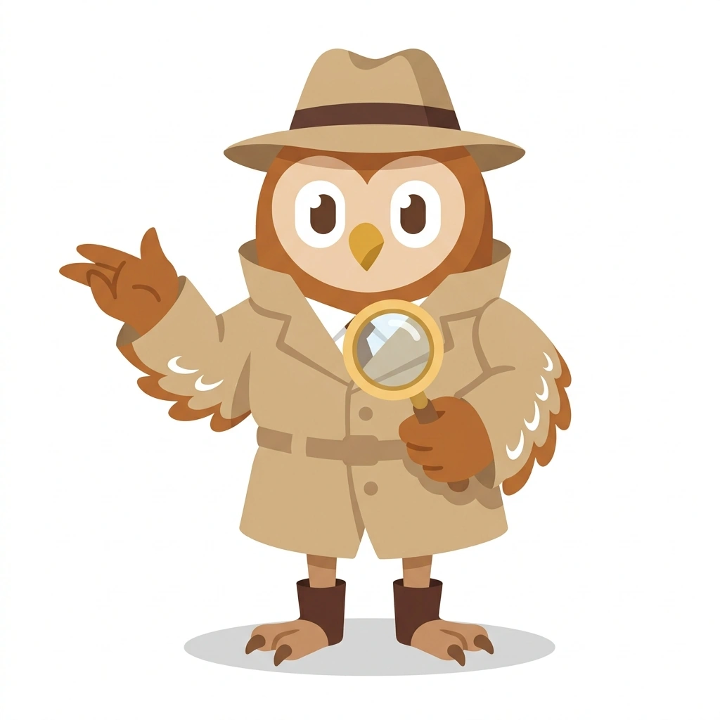Barnaby the Barn Owl, the guide who teaches the Reading People Like a Mentalist course