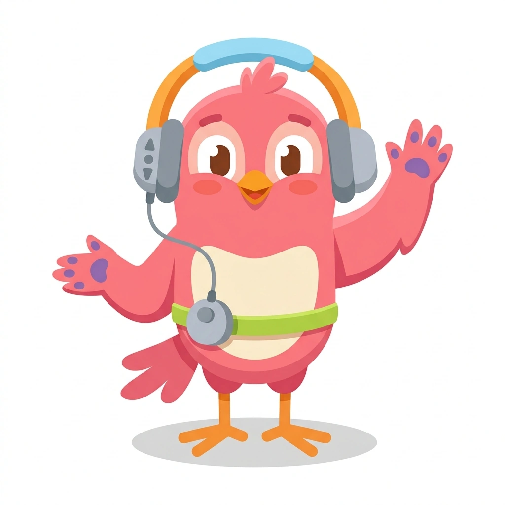 Sandra the Songbird, the guide who teaches the Sandra Day O'Connor and the Court course