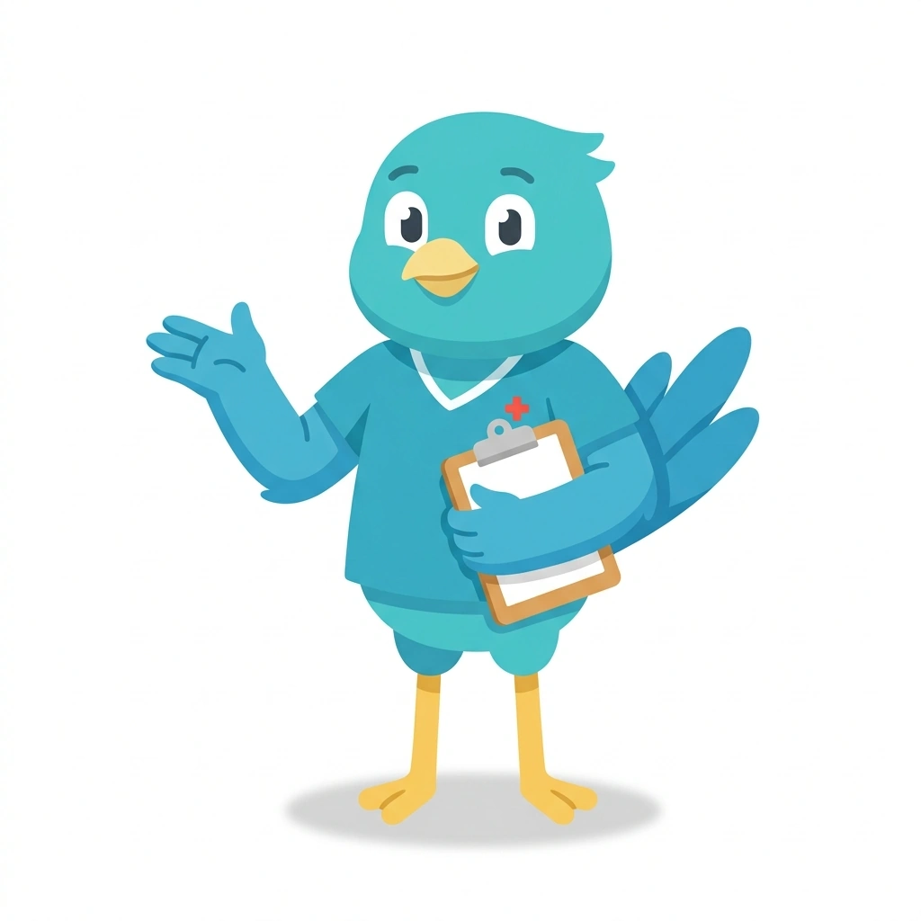 Nora the Nightingale, the guide who teaches the The Nursing Process in Practice course