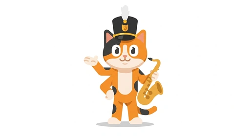 Sammy the Sax-Cat
