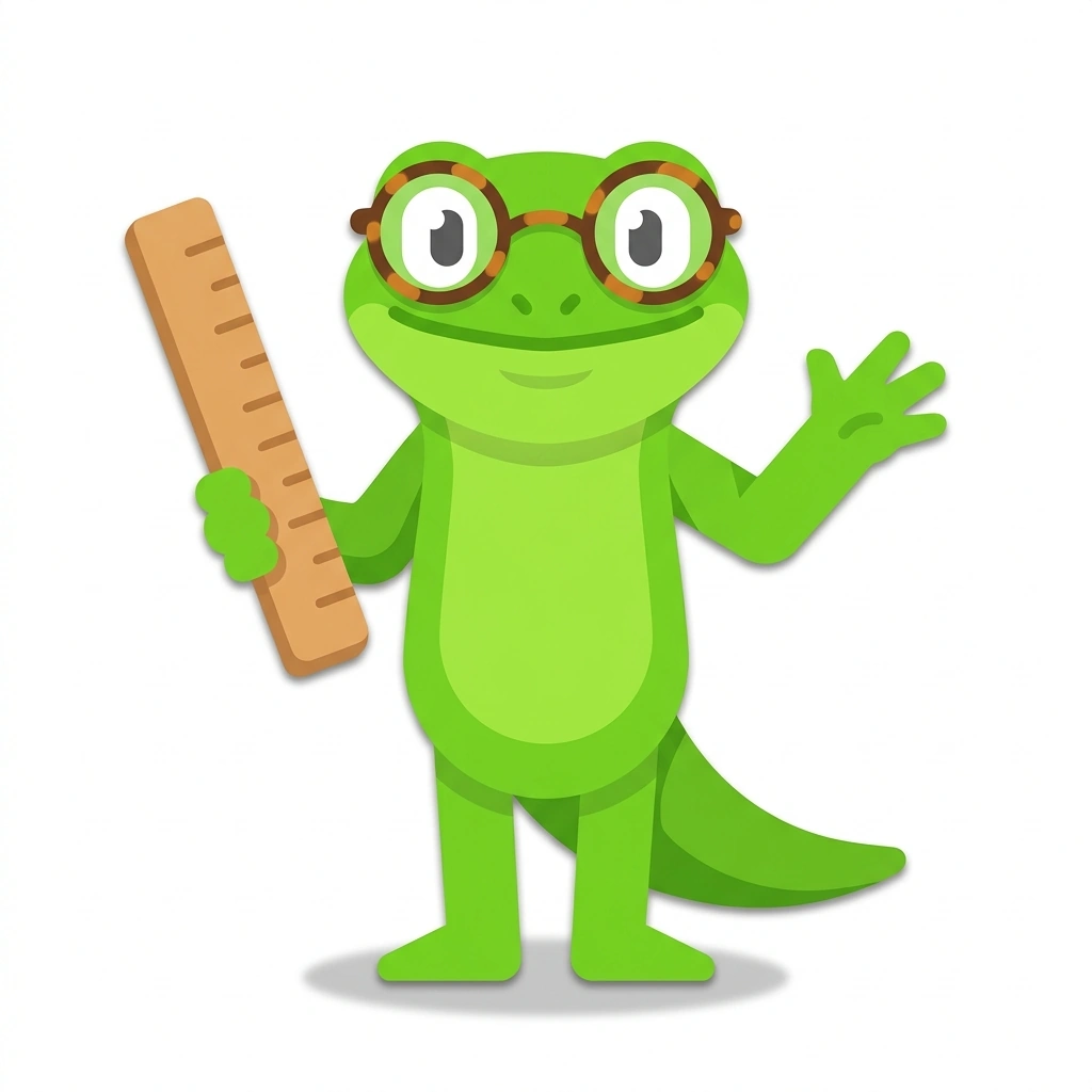 Nesta the Newt, the guide who teaches the Making Sense of Numbers course